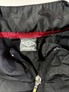 Vintage Umbro Søgne Fotballklubb Half-Zip Drill Top – Black (L)