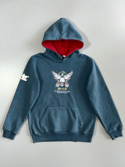 Japanese JIZO BOSATSU Culture “MasteR” Skull Hoodie (M)
