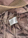 Guess Jeans Brown Harrington Bomber Jacket with Plaid Lining (S)