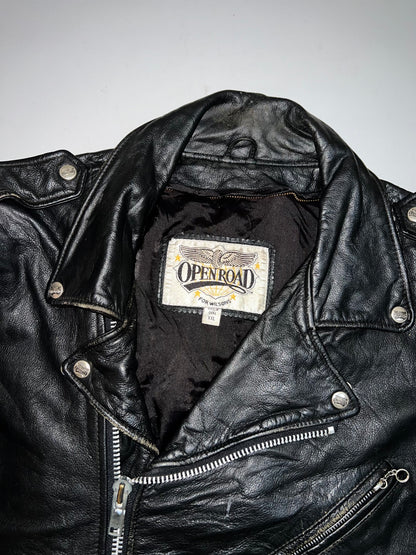 ZOpen Road Original Leather (RARE) Vintage Heavy Jacket (XL/2XL)