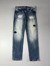 Levi's Heavy Distressed Repaired Patch Jeans (W:36) (L:46)