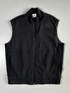Adidas Zip-Up Track Vest – Black, (M)