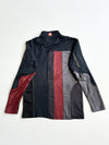 Black Yak Extreme Peak Colorblock Quarter Zip – Black/Grey/Burgundy (S)