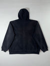 Carhartt Black Heavyweight Full-Zip Workwear Hoodie – Made in Mexico (3XL)