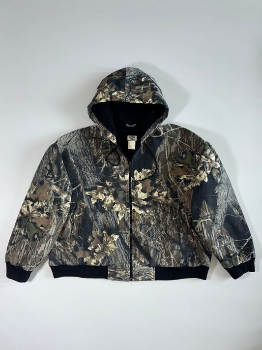Ozark Trail Mossy Oak Camo Hooded Jacket (2XL)
