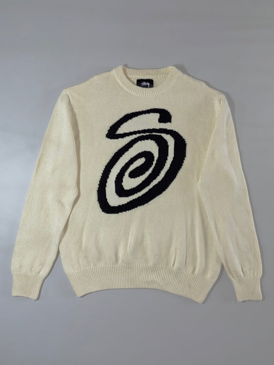 Stussy Curly Swirl S Sweater (XL)