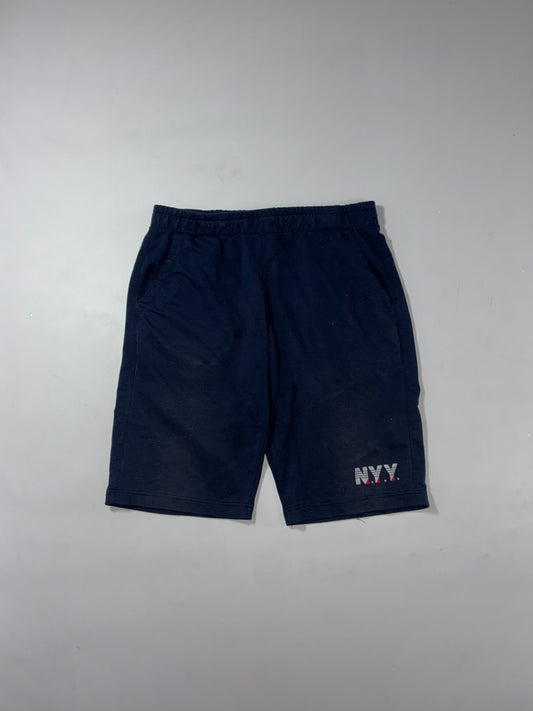MLB New York Yankees (NYY) Navy Sweat Shorts (W:34) (L:22)