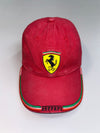 Ferrari Scuderia | Shield Logo Italian Flag Brim | Baseball Cap | Adjustable