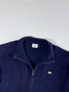Lacoste | Navy Wool Full Zip Knit Jacket (2XL)