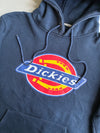 Dickies Navy Blue Icon Logo Pullover Hoodie (XL)
