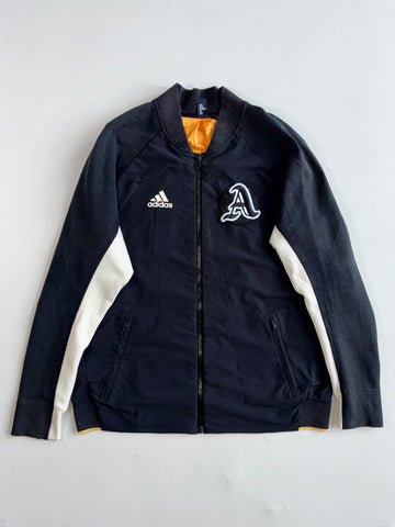 Adidas VRCT Black & White Varsity Bomber Jacket (Xl)