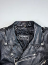 Pro-Rider Vintage Real Leather Perfecto Biker Jacket (L)