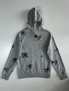 Roots Grey Hockey Print Hoodie (M/L)