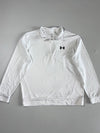 Under Armour White 1/4 Zip Performance Pullover(2XL)