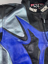 IXS Blue Flame Racing Leather Jacket (M/L)