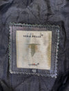 Vera Pelle Trussardi Black Leather Jacket —lCombipel Genuine Leather (L)
