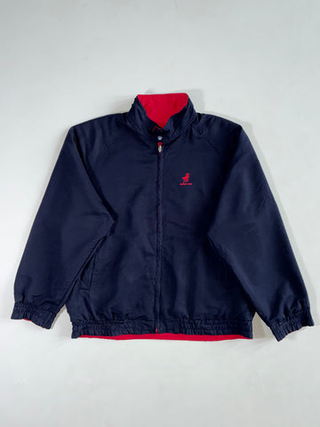Boston Polo Navy & Red Reversible Harrington Jacket (L)