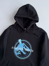 Jurassic Park | Black Dinosaur Tracker Hoodie | (L/XL)