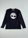 Timberland Black Big Tree Logo Long Sleeve Tee (M/L)