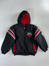 Starter | Chicago Bulls NBA | Hooded Puffer Jacket (S/M)
