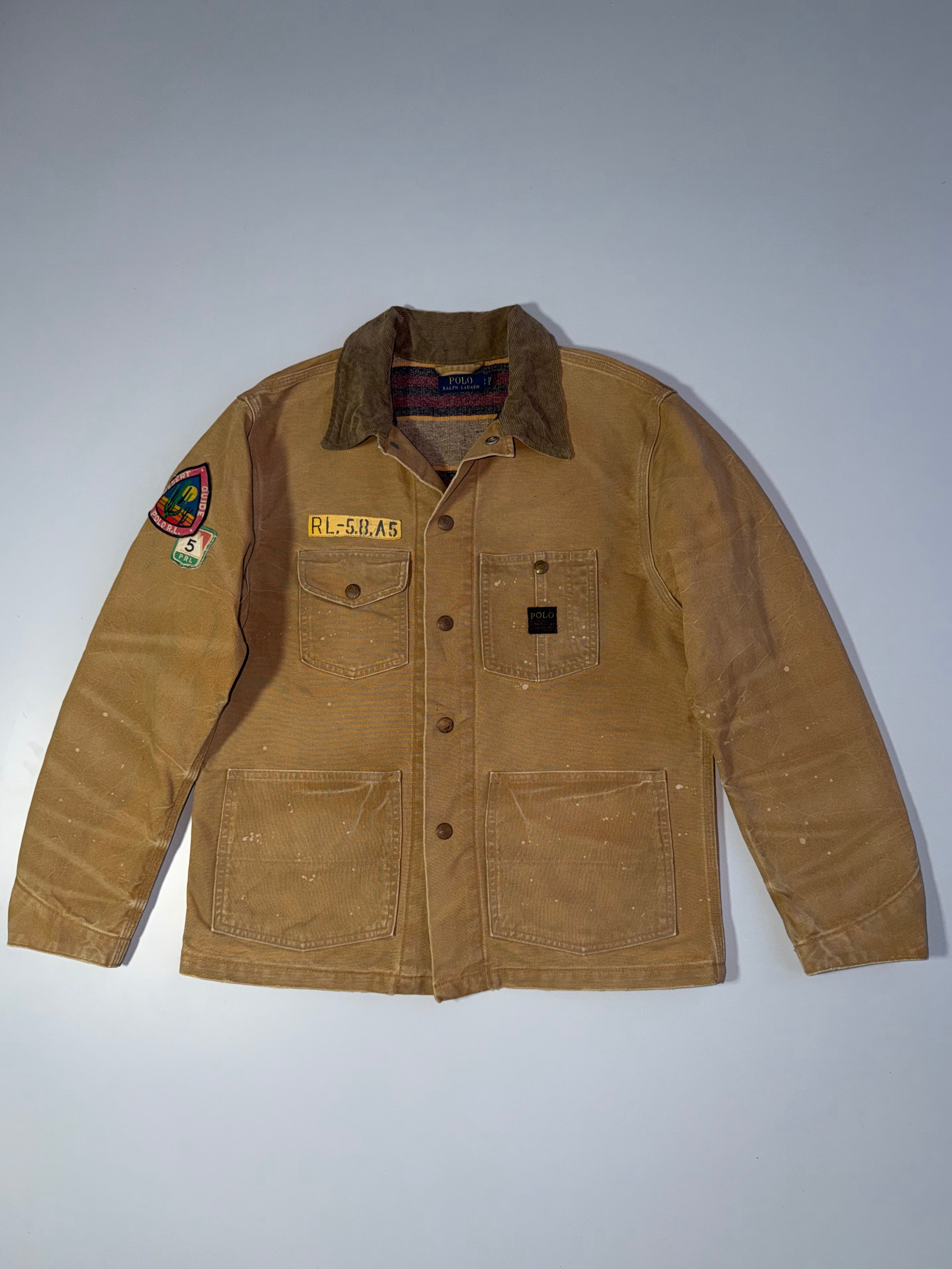 Polo Ralph Lauren Vintage Multi-Patch Canvas Expedition Chore