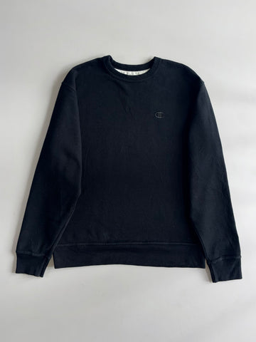 Champion Authentic Crewneck Sweatshirt – Black (M)