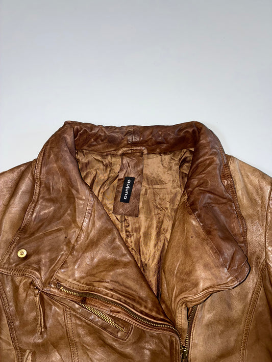 ZSuper Premium Original Pure Leather Jacket (Women’s )(M)