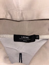 LAKING Cream Oversized Gothic Embroidered Streetwear Hoodie (3XL)