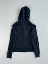 Roots Canada Spellout Zip Hoodie Black(Xs)