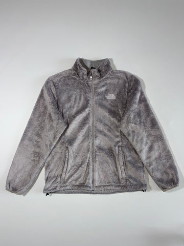 The North Face Grey High-Pile Fleece Full-Zip Jacket (M/L)