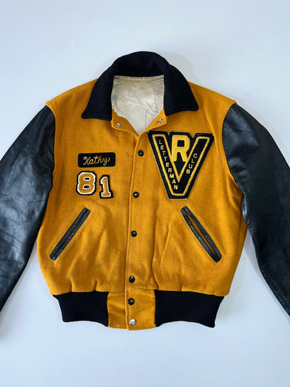 ZSuper Premium (RARE) Varsity Jacket OG Leather Sleeves (S)