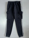 Adidas Black Cargo Fleece Joggers (W:30|L:39)