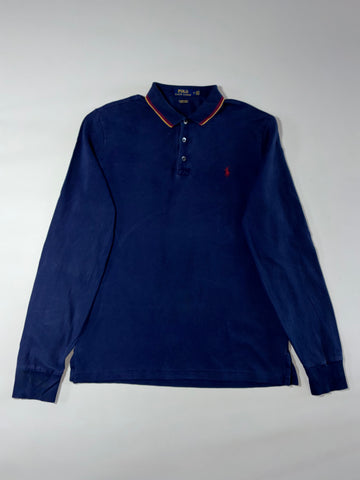 Polo Ralph Lauren Long Sleeve Polo – Navy (L)