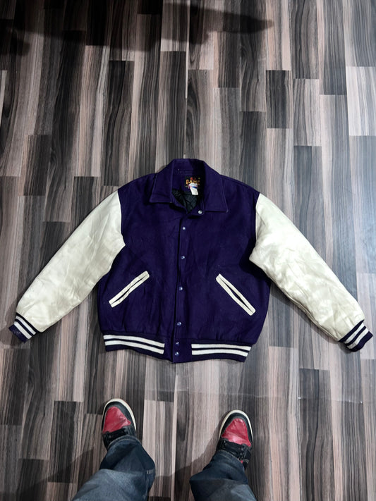 Premium Leather Sleeve Jacket (M/L)