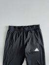 Adidas Black Three-Stripe Track Pants Elastic(W:32|L:41)