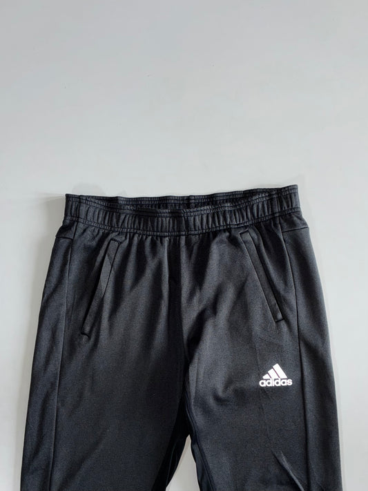 Adidas Black Three-Stripe Track Pants Elastic(W:32|L:41)