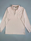 Burberry London Nova Check Trim Long Sleeve Polo (M)