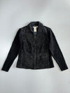 Ami Premium Original Pure Sued Leather Jacket Womens (S)