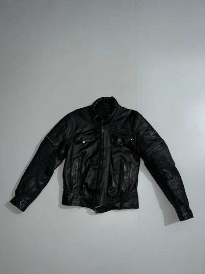 ZDetachable  Arms  (VERY RARE) Original Leather   Jacket (S/M)