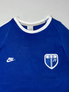 Vintage Nike Royal Blue Ringer Crest Tee (S)