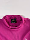 Vintage Adidas Mock Neck Ribbed Long Sleeve Top – Magenta (S)