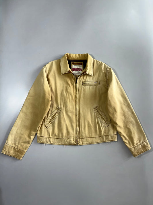 Abercrombie & Fitch 1892 Superior Work Clothing Hard CottonCanvas Jacket (L)