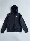 Nike Full Zip Up | Black | Classic Swoosh (S)