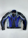 IXS Blue Flame Racing Leather Jacket (M/L)