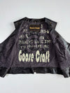 Goose Craft Studded Leather Vest (S)