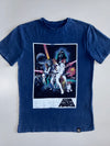 Re:Covered | Star Wars Classic Poster Graphic Tee | Washed Navy (L)