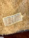 Vintage Le Givre Brown Suede Sherpa-Lined Western Rancher Jacket (Furr Inside) (M)