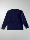 Carhartt WIP Chase Logo Long Sleeve T-Shirt Navy(M)