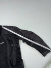 Vintage Shield Black Mesh Motorcycle Riding Jacket Padded (L)