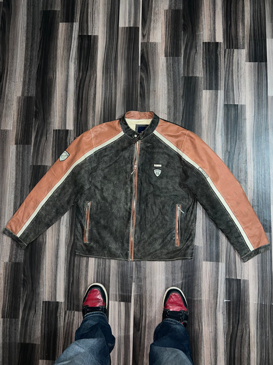 Z*TOM TAILOR Original Sued Leather Jacket (RARE) (M/L)